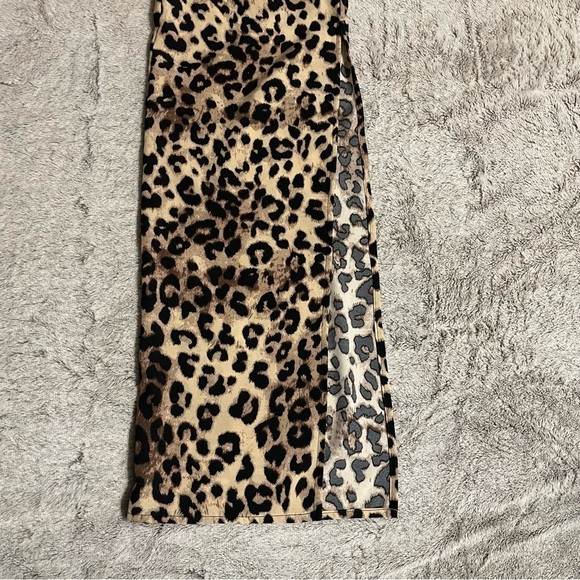 The Royal Standard Leopard Print Swimsuit Coverup Pants - Picture 11 of 11